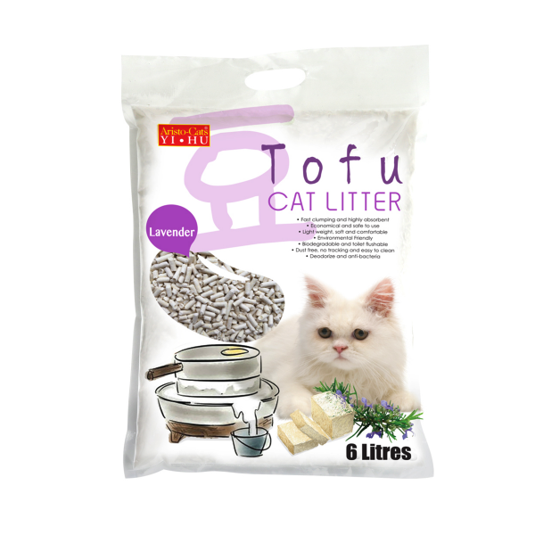 Aristo-Cats Tofu Cat Litter Lavender 6L