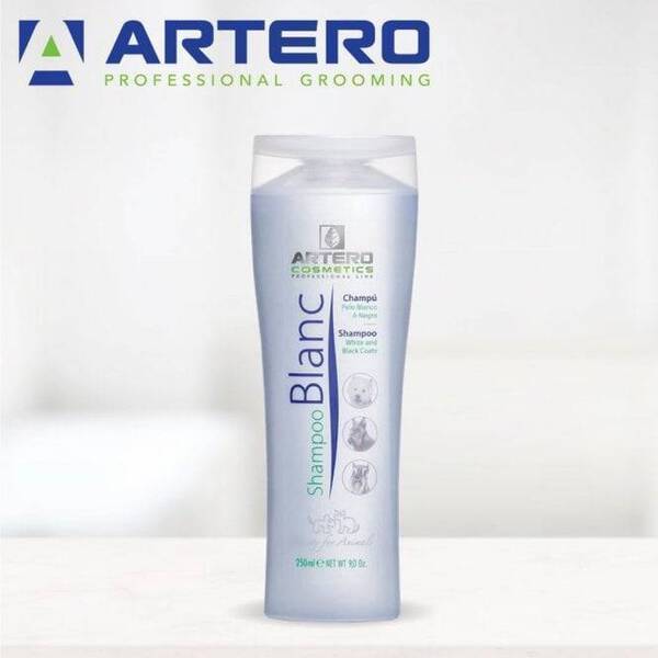 Artero Cosmetics Professional Blanc Shampoo White & Black Coat 9oz