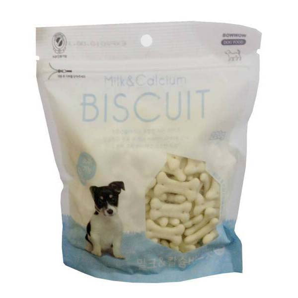 Bow Wow Dog Milk & Calcium Biscuit 220g (BW2024)