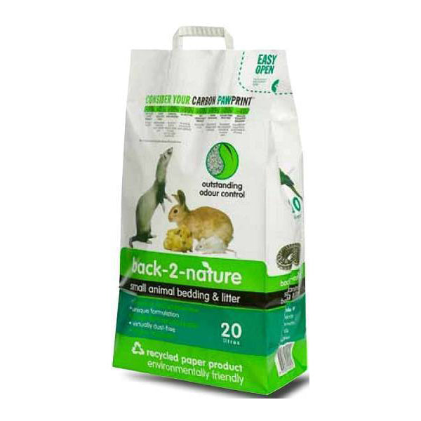 Back-2-Nature Small Animal Bedding & Litter 20L