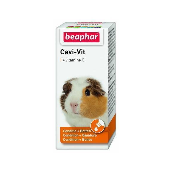 Beaphar Cavi-Vit Vitamin Drops for Guinea Pigs 20ml