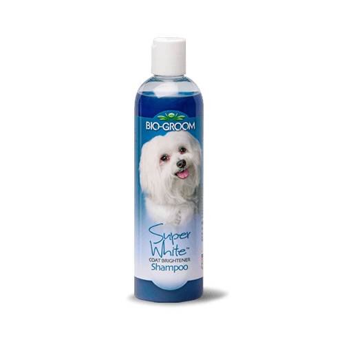 Bio-Groom Super White Coat Brightener Shampoo for Dogs 12oz