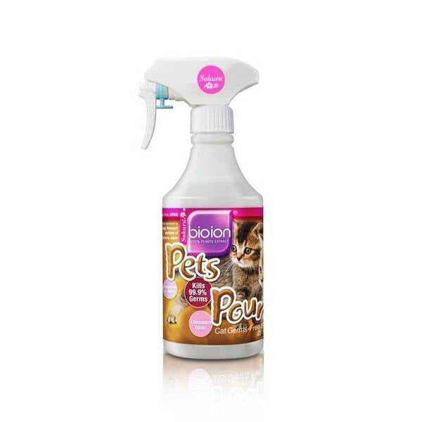 Bioion Pets Pounce Pets Sanitizer - Sakura 500ml