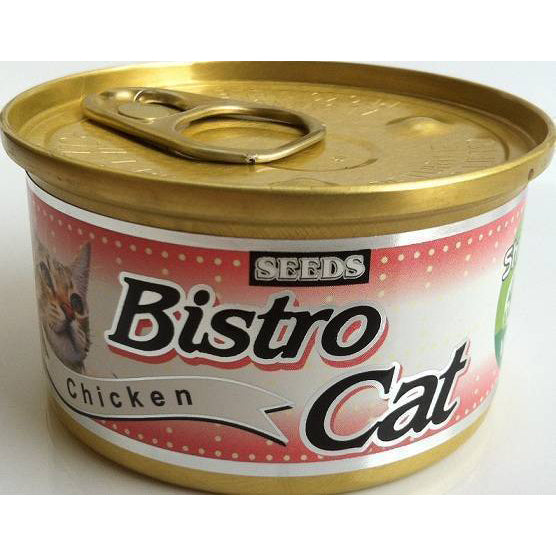 *DONATION TO ANIMAL LOVERS LEAGUE* Bistro Cat Chicken 80g x 24cans