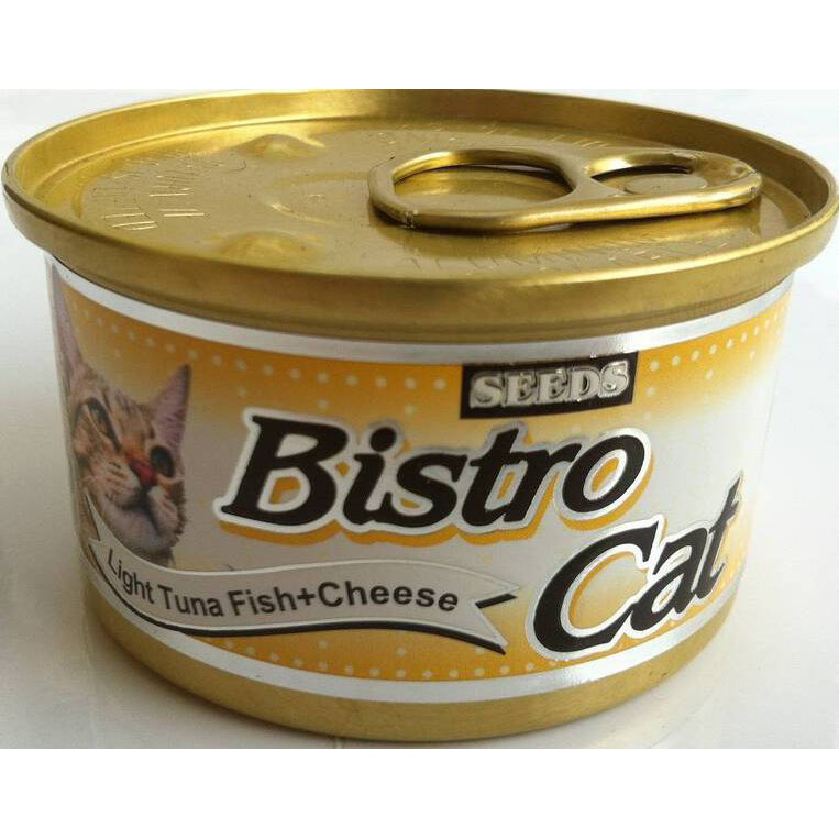 Bistro Cat Light Tuna Fish & Cheese 80g