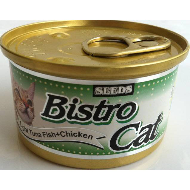 Bistro Cat Light Tuna Meat & Chicken 80g