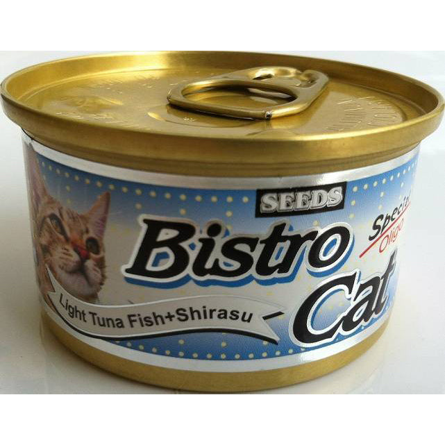 Bistro Cat Light Tuna Fish & Shirasu 80g