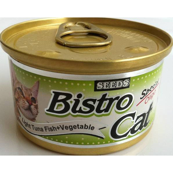 Bistro Cat Light Tuna Meat & Veg 80g
