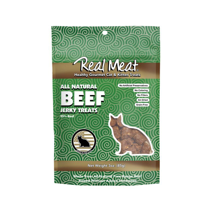 Bitz Real Meat Cat - Beef Jerky Treats 3oz