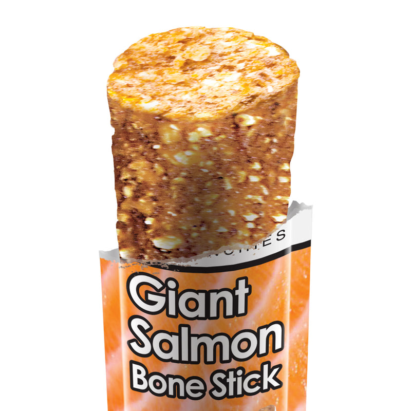 Bok Bok Dog Treats Giant Salmon Bone Stick 1pc