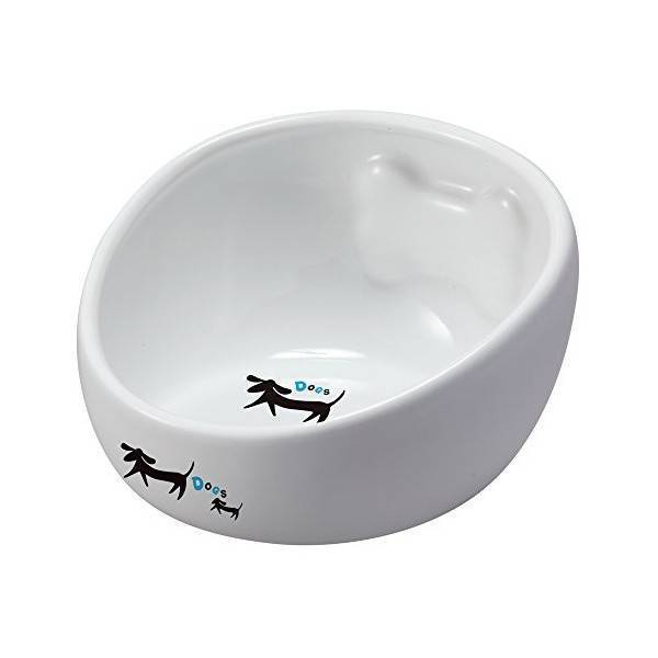 Bone Design Ceramic Bowl for Dog M