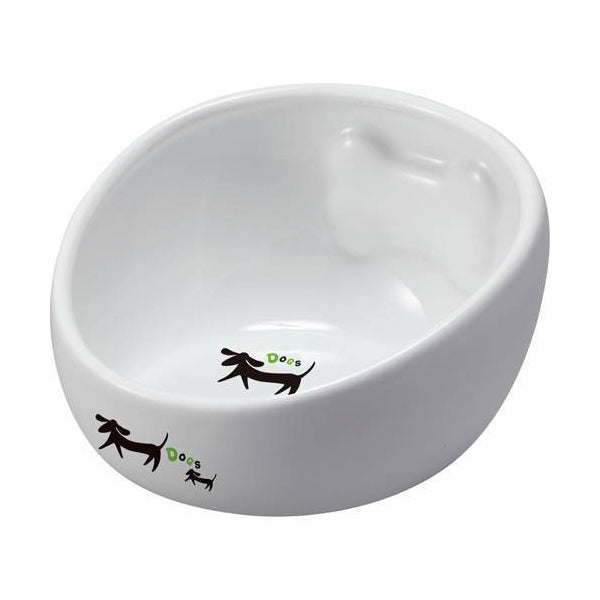 Bone Design Ceramic Bowl for Dog S