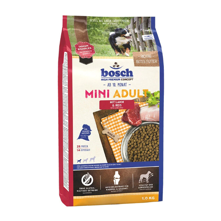 Bosch Dog High Premium Mini Adult Lamb & Rice 3kg