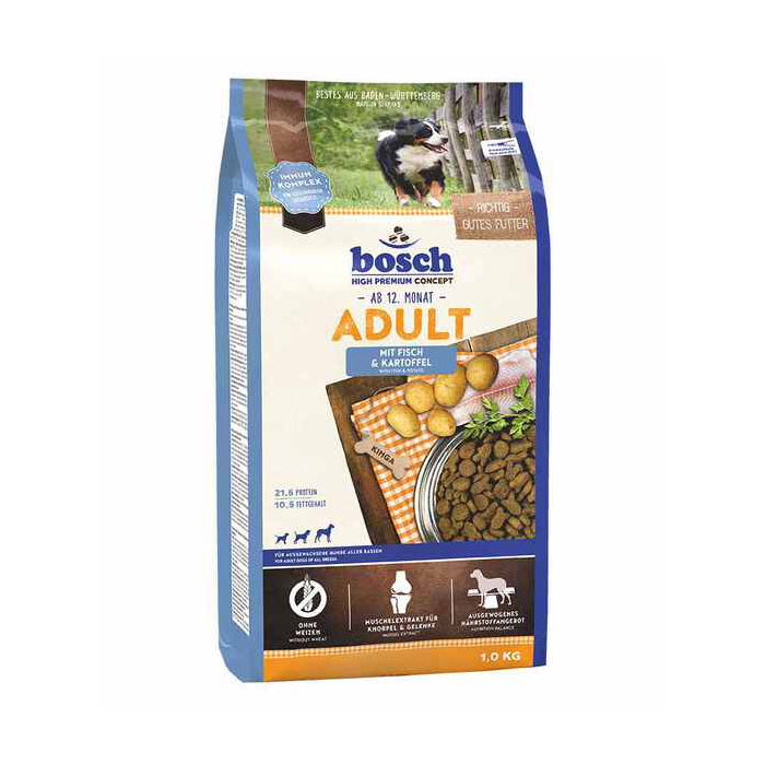 Bosch Dog High Premium Adult Fish & Potato 15kg