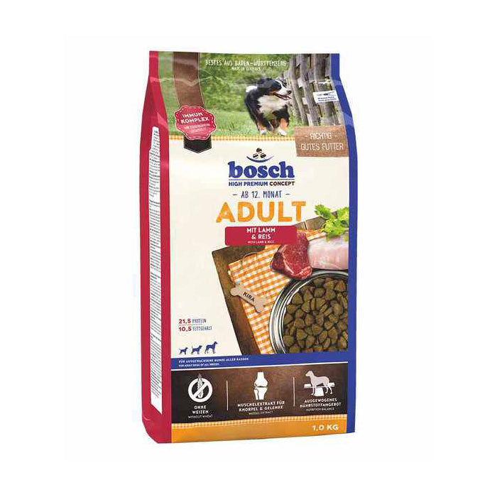 Bosch Dog High Premium Adult Lamb & Rice 15kg