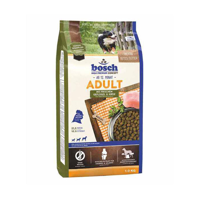 Bosch Dog High Premium Adult Fresh Poultry & Millet 3kg