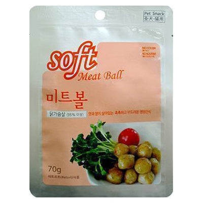 Bow Wow Dog Soft Chicken Meat Ball 70g
