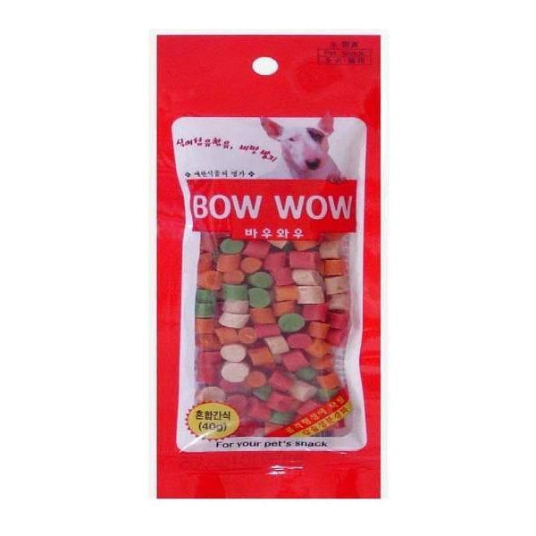 Bow Wow Dog Treat Mixed Snack 40g (BW1009)