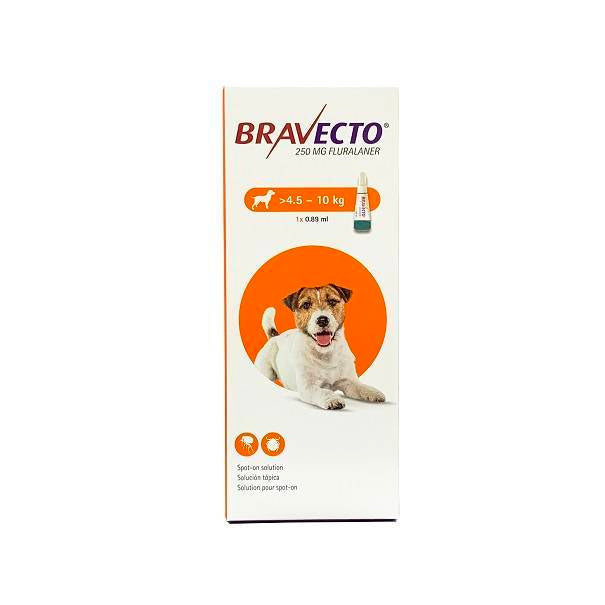 Bravecto Dog Spot-On Small (4.5-10kg)