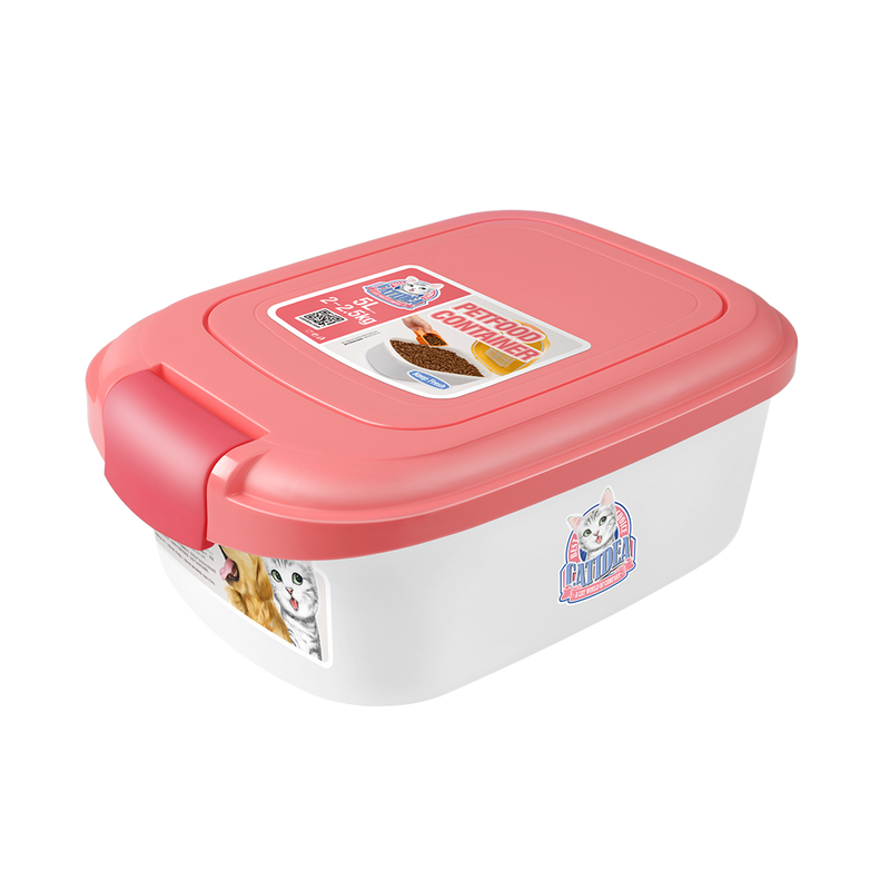 Catidea Single Open Petfood Container Pink 2 2.5kg CF101 2