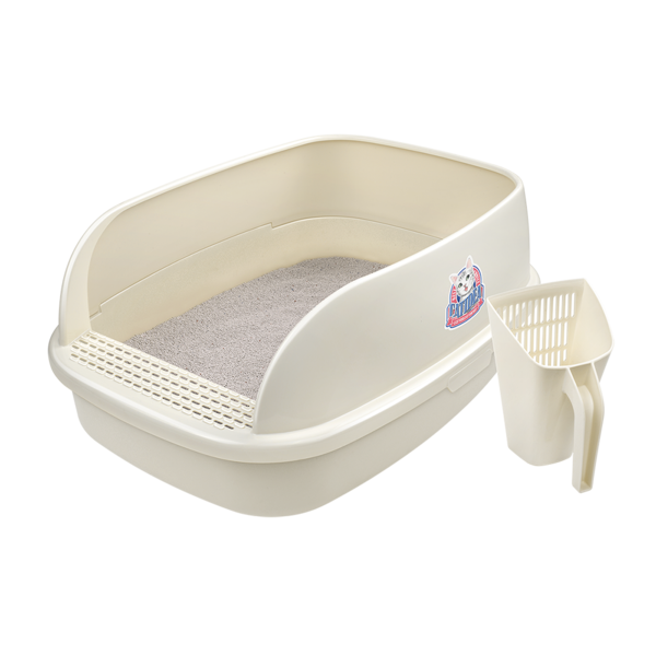 Catidea Big Bread Cat Litter Box Cream XL (CL-211)