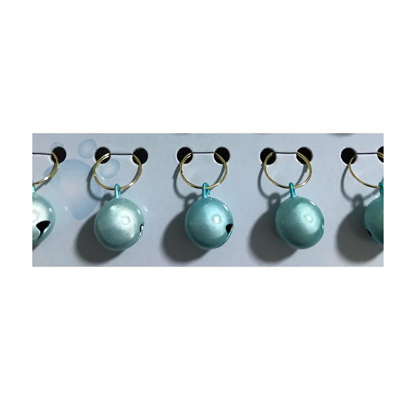 Cameo Accessories Pearl-Light Brass Bell Blue 12mm