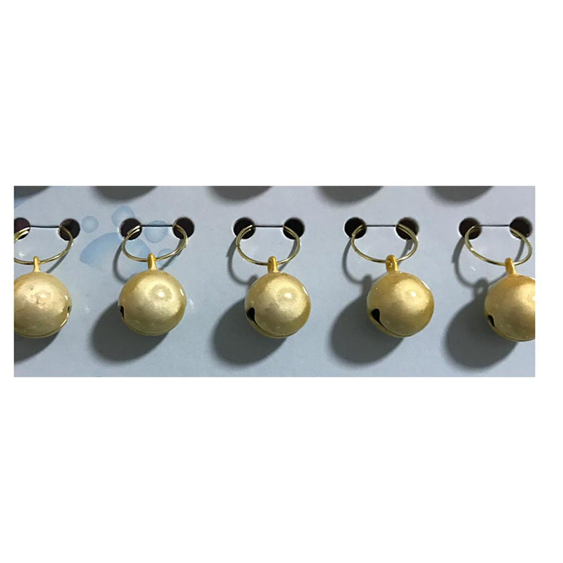 Cameo Accessories Pearl-Light Brass Bell Gold12mm