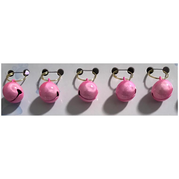 Cameo Accessories Pearl-Light Brass Bell Pink 16mm