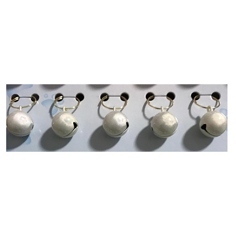 Cameo Accessories Pearl-Light Brass Bell White 14mm