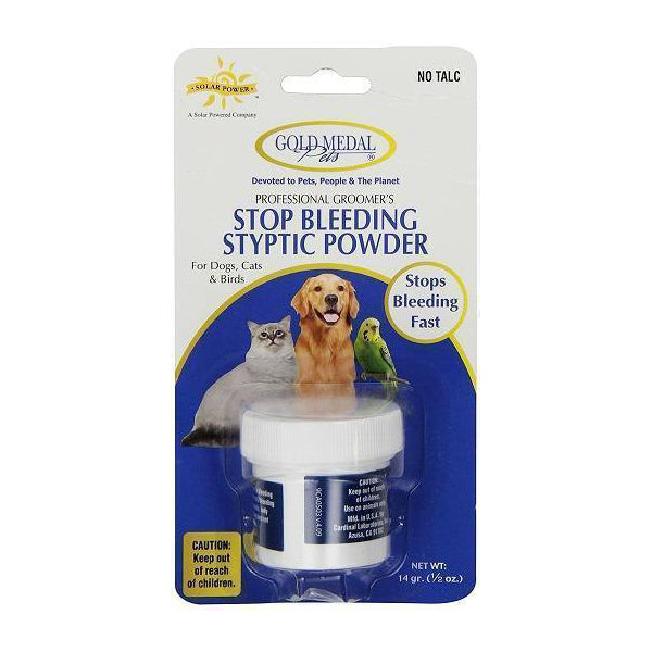 Gold Medal Stop Bleeding Styptic Powder 0.5oz