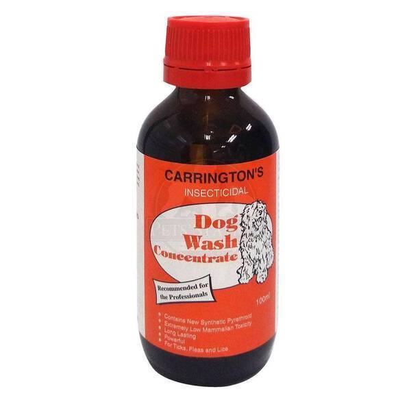 Carrington's Insecticidal Dog Wash Concentrate 100ml