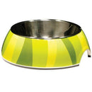 Catit Style 2-in-1 Cat Bowl Large 160ml - Green Zebra