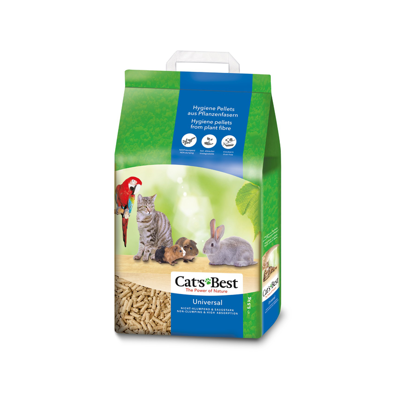 Cat's Best Universal Litter - Non-Clumping & High Absorption 10L / 5.5kg