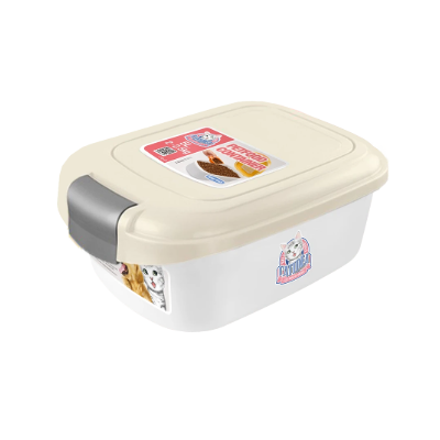 Catidea Single Open Petfood Container Cream 2-2.5kg / 5L (CF101-2)