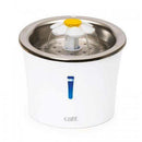 Catit Flower Drinking Fountain Stainless Steel Top with LED Indicator 3L