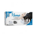 Catit Home Elevated Glass Diner White 2 x 200ml