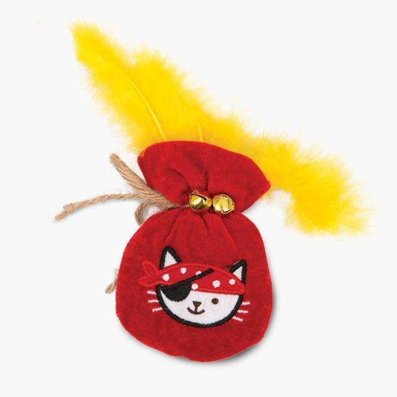 Catit Play Pirates - Catnip Toy Pouch of Gold