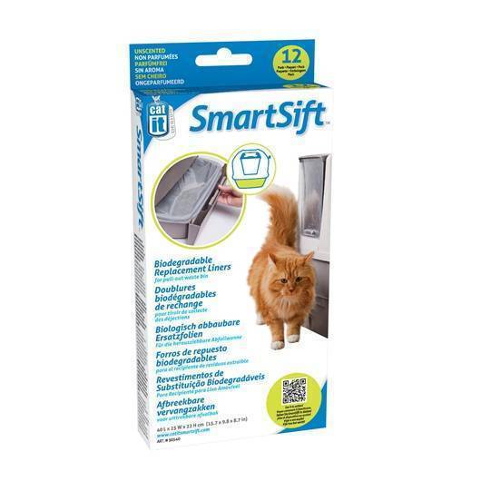 Catit Replacement Liner for Smartsift Drawer L40cm x W25cm x H22 cm - 12pcs