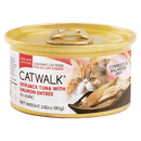 Catwalk Cat Skipjack Tuna with Salmon Entree in Aspic 80g
