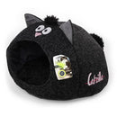 Catzilla Cat Cat House Black