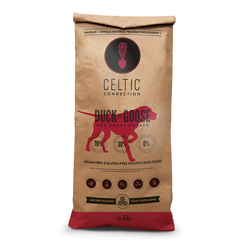 Celtic Connection Dog Duck with Goose & Sweet Potato 12kg