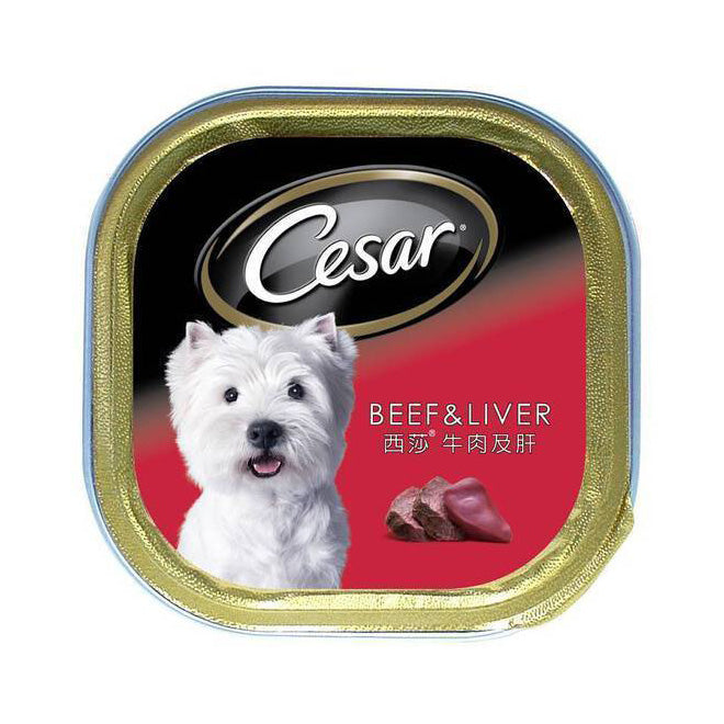 *DONATION TO ANIMAL LOVERS LEAGUE* Cesar Beef 100g