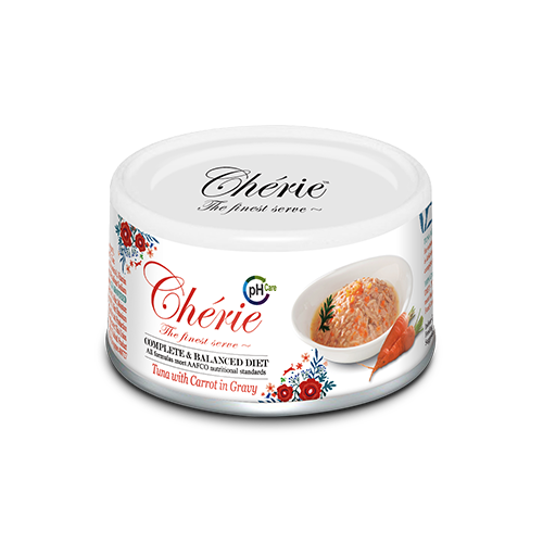 Cherie Cat Urinary Care - Tuna with Carrot in Gravy 80g
