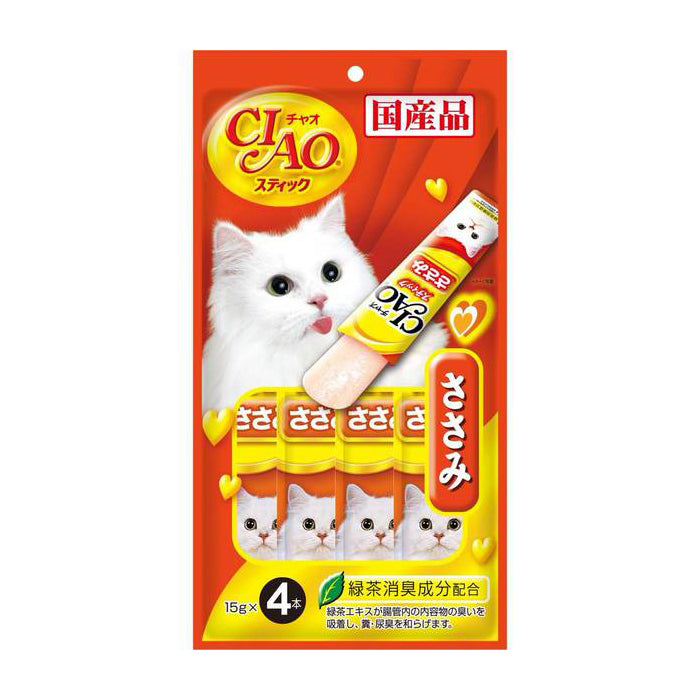 Ciao Cat Stick Chicken Fillet in Jelly 60g (4pcs) (SC-83)