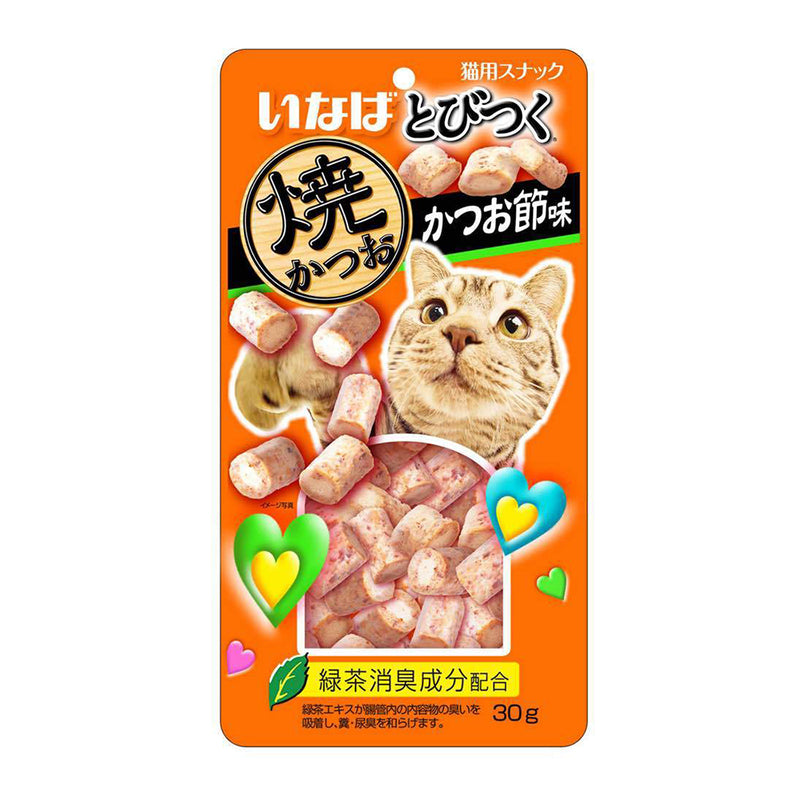 Ciao Inaba Cat Soft Bits Mix Tuna & Chicken Fillet Dried Bonito Flavor 25g (QSC-215)