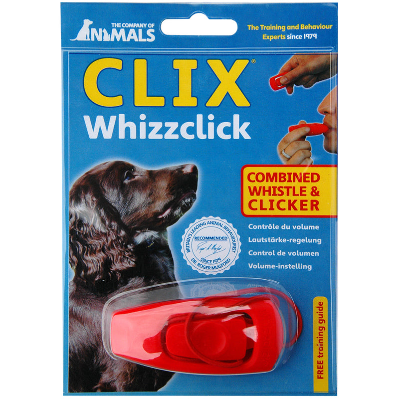 Clix Whizzclick - Combined Whistle & Clicker