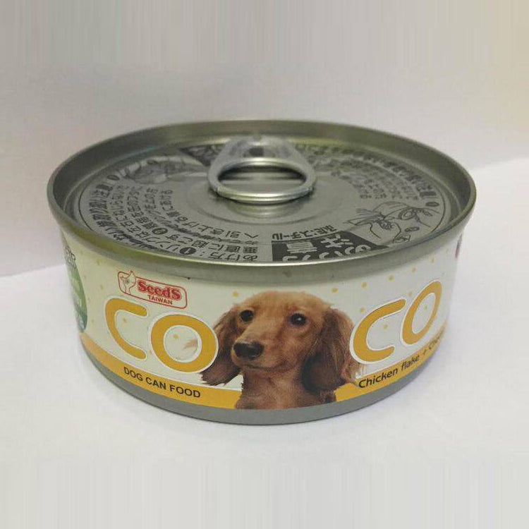 Coco Dog Chicken Flake with Cheese 80g