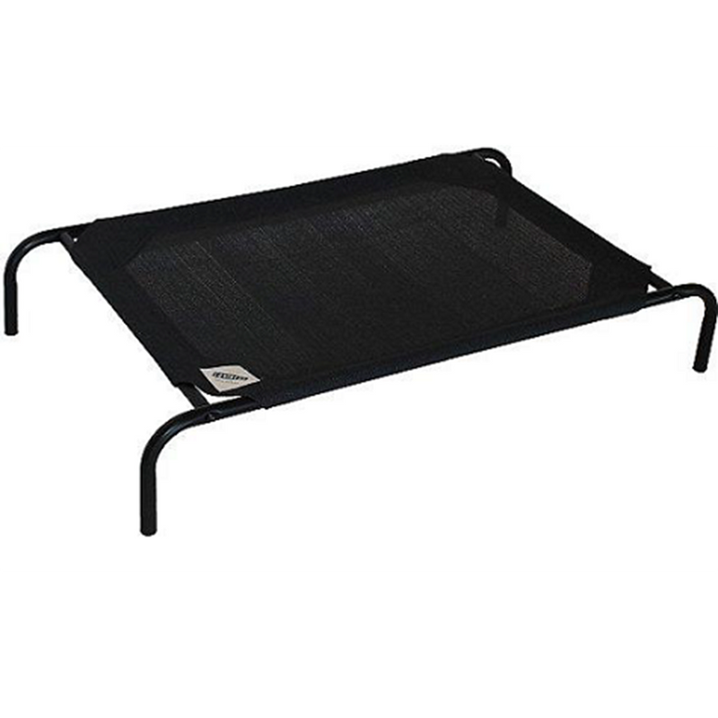 Coolaroo Dog Bed Black M 107cm x 65cm x 20cm
