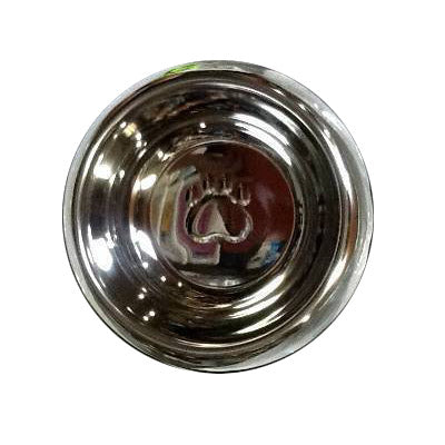 Dexpex Stainless Steel Belly Non-Tip Bowl with Paw Cut Out 64oz (DEX 1145)