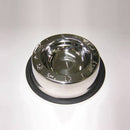 Dexpex Stainless Steel Bowl - Broad Rim Non-Tip Paws/Bones 8oz